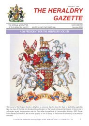 Dec-06 Issue - The Heraldry Society