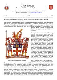 No.57 - Middlesex Heraldry Society