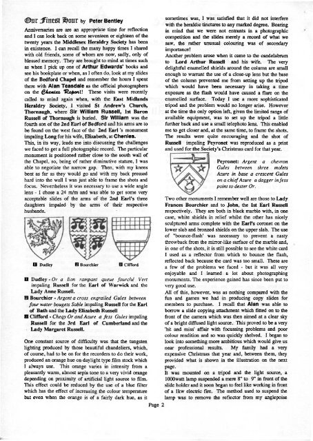 The Seaxe - Middlesex Heraldry Society