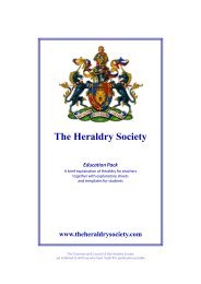 Click Here to download a PDF version - The Heraldry Society