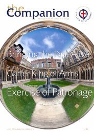 Exercise of Patronage - St. George's Chapel, Windsor Castle