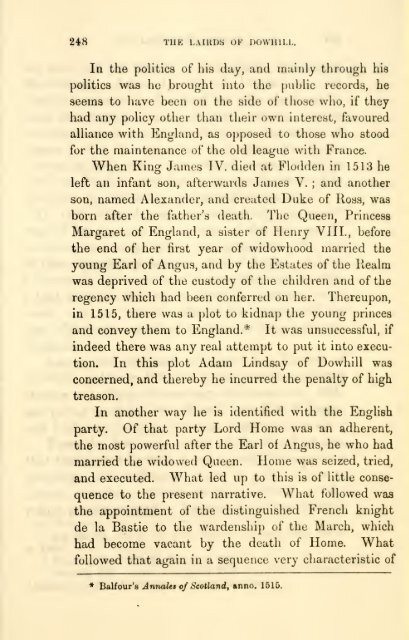 Publications of the Clan Lindsay Society - Electric Scotland