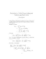 Corrections to: A First Course in Harmonic Analysis, paperback ...