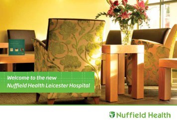 View our new-look brochure - Nuffield Health