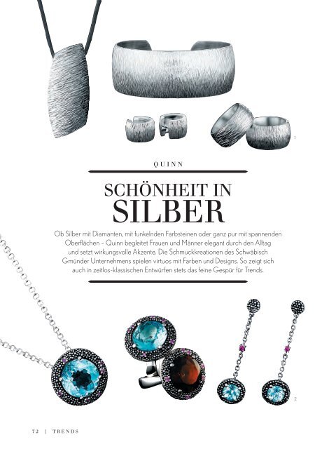 SCHMUCK- UND UHRENKOLLEKTION 2013