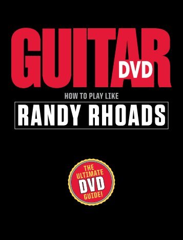 How to Play Like Randy Rhoads