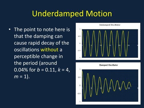 29. Damped Driven Oscillators - Galileo and Einstein