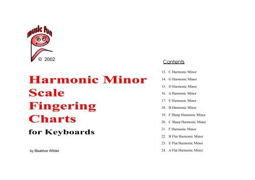 Tuba Scales With Finger Chart