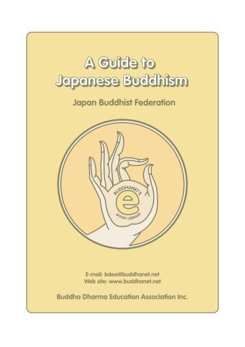 A Guide to Japanese Buddhism - BuddhaNet