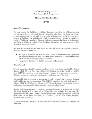 History of Buddhism â€“ Notes.pdf