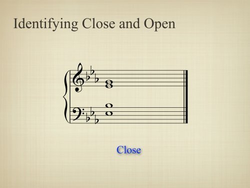 Procedures of Four-Part Writing - SFCMTheory