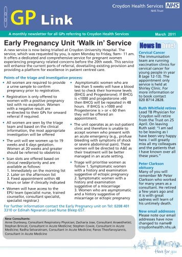 Mcats builds on its success - Croydon Health Services NHS Trust