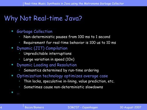 Real-time Music Synthesis in Java - bomers.de