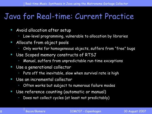 Real-time Music Synthesis in Java - bomers.de