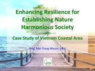 Enhancing resilience for establishing nature harmonious ... - IR3S