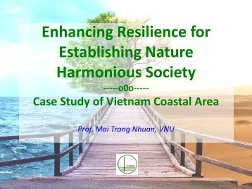 Enhancing resilience for establishing nature harmonious ... - IR3S