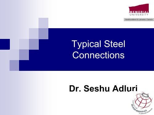Typical Steel Connections