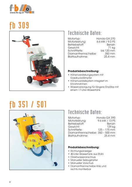 Katalog Fugenschneider - fuhrer+bachmann AG