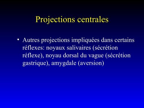 PHYSIOLOGIE DU GOÛT