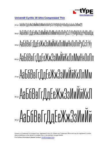 PDF sample - Linotype