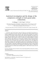 Analytical investigation and the design of the compressive strength ...