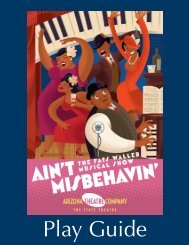 AIN'T MISBEHAVIN' Arizona Theatre Company Play Guide 1