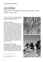 The Rock Art of the Desert Mountains called