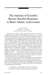 The anatomy of scientific racism: racialist responses to