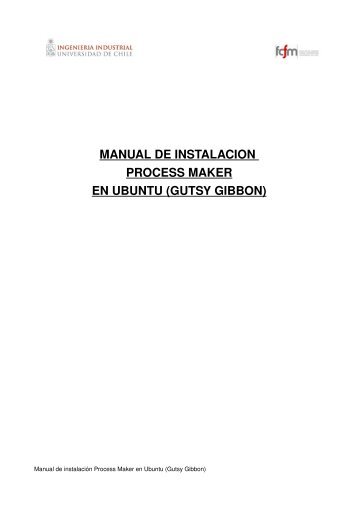manual de instalacion process maker en ubuntu (gutsy gibbon)