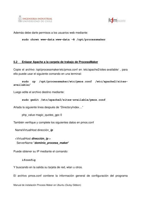 manual de instalacion process maker en ubuntu (gutsy gibbon)