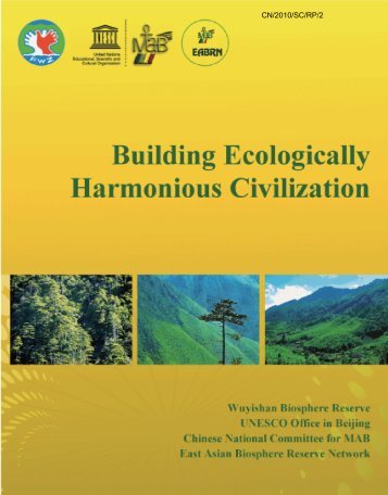 Building ecologically harmonious civilization ... - unesdoc - Unesco