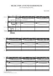 ! Found Harmonium SCORE 10-4-03 - Edition Peters