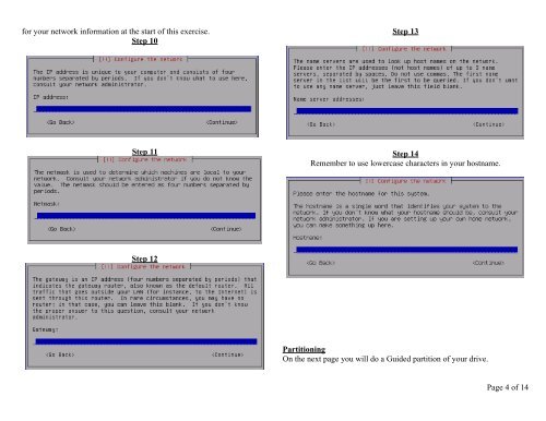 Installing Ubuntu Linux Gutsy Gibbon - Server Version 7.10