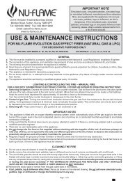 Evolution Burner Instructions.pdf - Nu-Flame