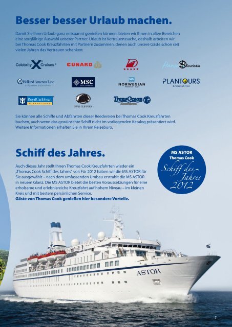 Thomas Cook KREUZFAHRTEN