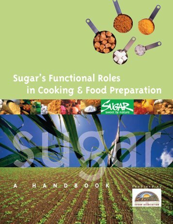 Sugar's Functional Roles in Cooking & Food Preparation