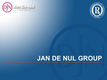 JAN DE NUL GROUP - Antaq