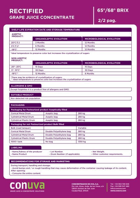 FICHAS MOSTO CONCENTRADO RECT - CONUVA