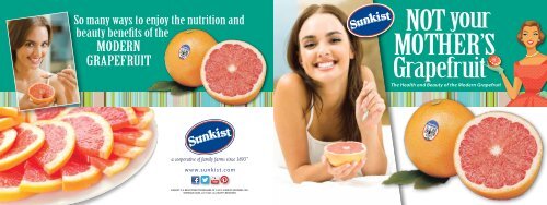 NOT your MOTHER'S Grapefruit - Sunkist