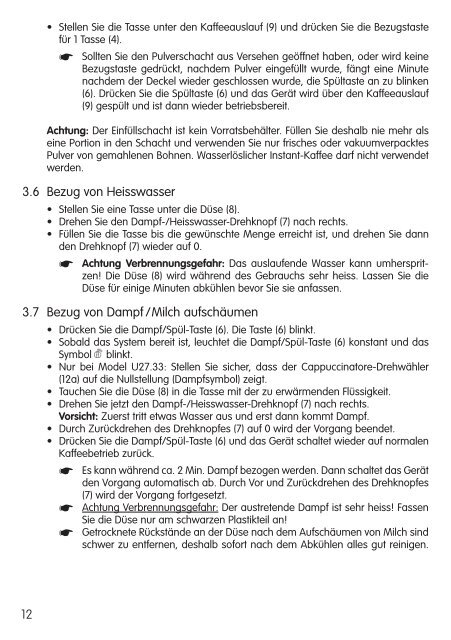 Bedienungsanleitung Instruction manual Mode d'emploi ... - Rotel AG