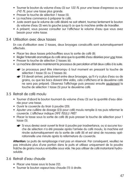 Bedienungsanleitung Instruction manual Mode d'emploi ... - Rotel AG