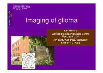 Tu ESMO Imaging of glioma.ppt