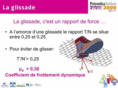 Les accidents de plain-pied - Actualités CARSAT Centre Ouest