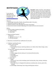 course outline - SCW Fitness