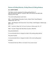 schedule - Breckland Council