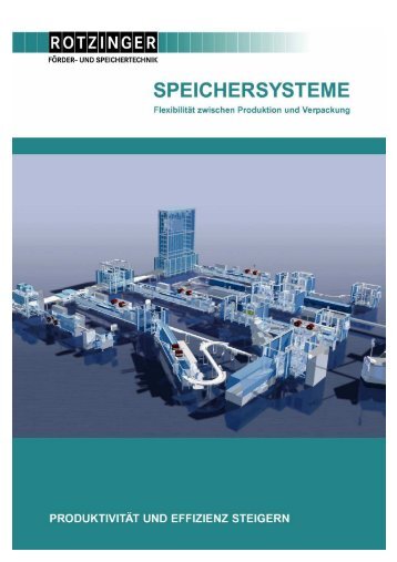 Speicherprospekt als PDF - Rotzinger AG