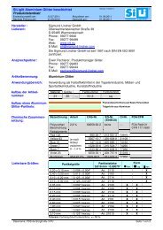 Aluminium Glitter PDS - Sigmund Lindner GmbH