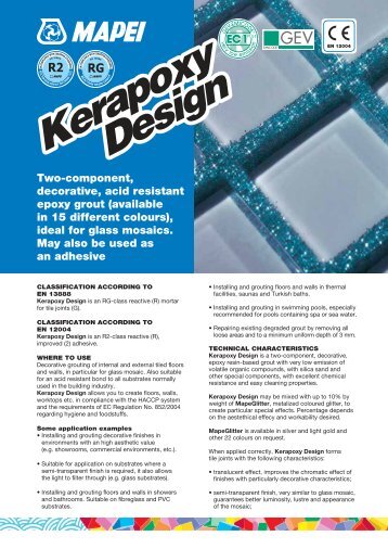 Kerapoxy Design Kerapoxy Design - Mapei