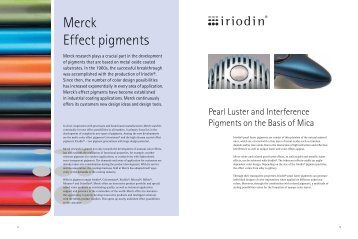 Merck Effect pigments