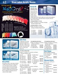 Great Lakes Acrylic Resins - Great Lakes Orthodontics